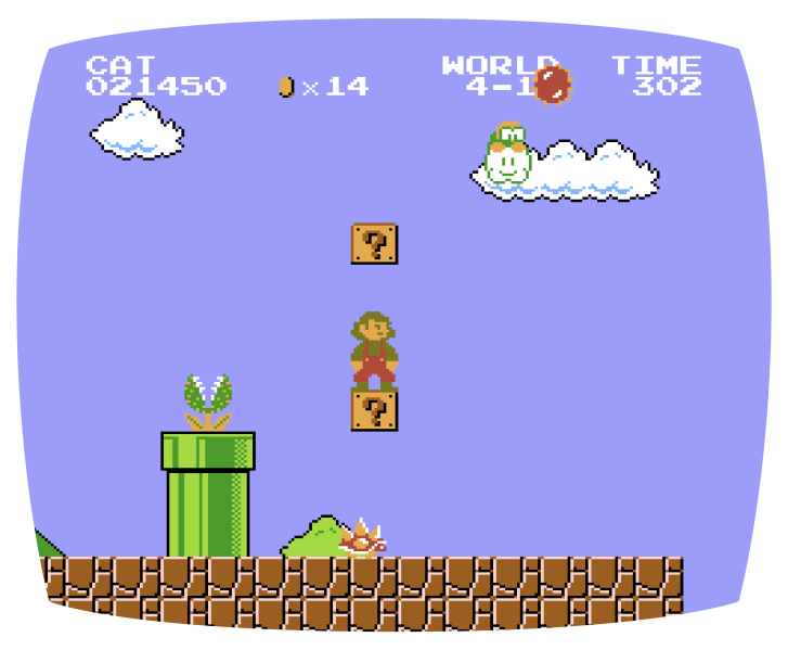 cat in Mario